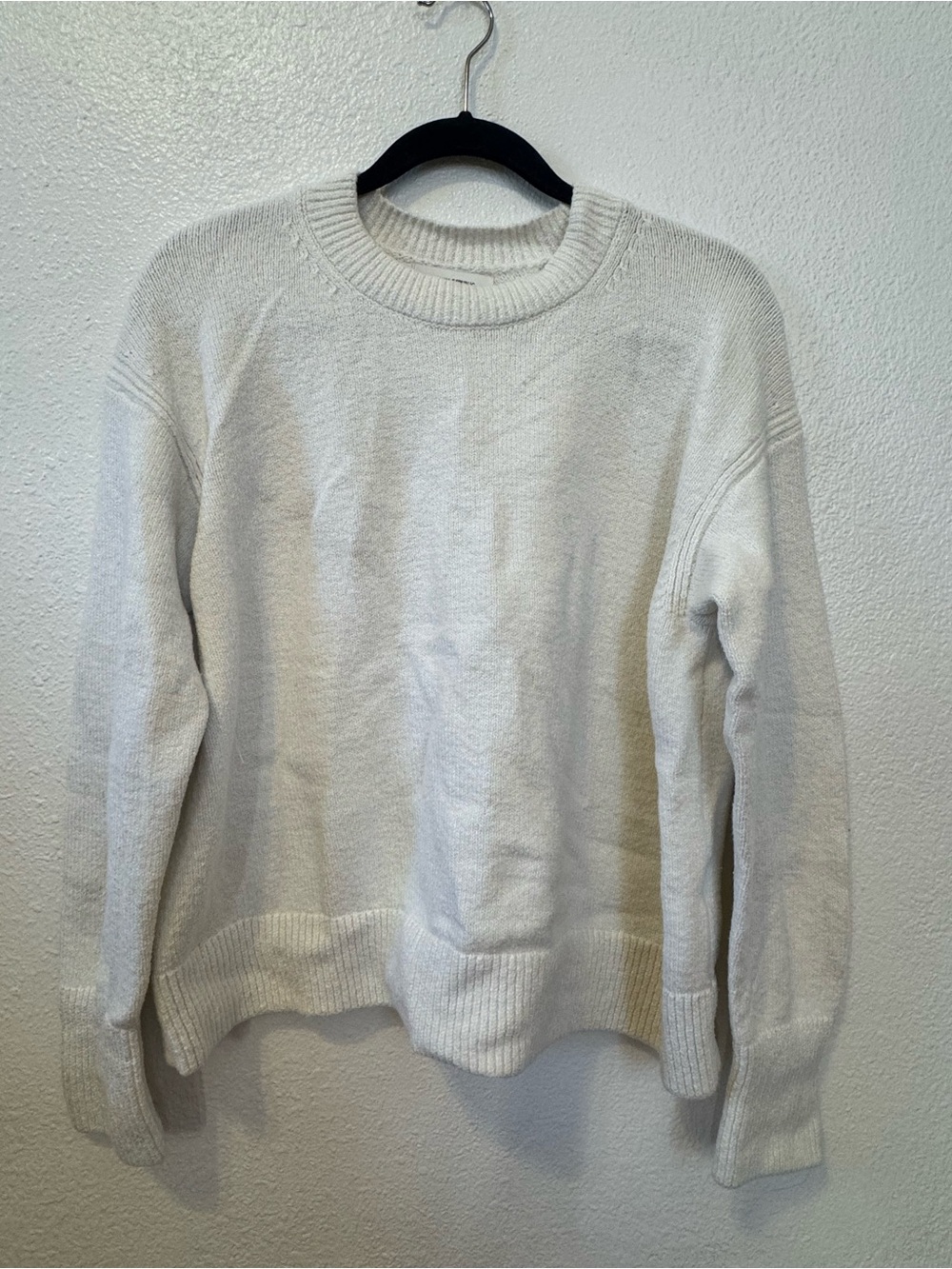 Banana Republic Ivory Crewneck Sweater